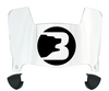 Brown Bears Mini Football Helmet Visor Shield w/ Clips - PICK VISOR & LOGO COLOR