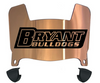 Bryant Bulldogs Mini Football Helmet Visor Shield w/ Clips - PICK VISOR & LOGO COLOR