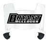 Bryant Bulldogs Mini Football Helmet Visor Shield w/ Clips - PICK VISOR & LOGO COLOR