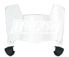 Bryant Bulldogs Mini Football Helmet Visor Shield w/ Clips - PICK VISOR & LOGO COLOR