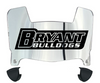 Bryant Bulldogs Mini Football Helmet Visor Shield w/ Clips - PICK VISOR & LOGO COLOR