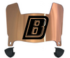 Bryant Bulldogs Mini Football Helmet Visor Shield w/ Clips - PICK VISOR & LOGO COLOR