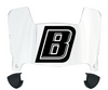 Bryant Bulldogs Mini Football Helmet Visor Shield w/ Clips - PICK VISOR & LOGO COLOR