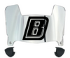 Bryant Bulldogs Mini Football Helmet Visor Shield w/ Clips - PICK VISOR & LOGO COLOR