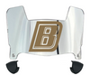Bryant Bulldogs Mini Football Helmet Visor Shield w/ Clips - PICK VISOR & LOGO COLOR