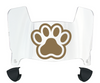 Bryant Bulldogs Mini Football Helmet Visor Shield w/ Clips - PICK VISOR & LOGO COLOR
