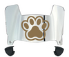 Bryant Bulldogs Mini Football Helmet Visor Shield w/ Clips - PICK VISOR & LOGO COLOR