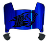 Bucknell Bison Mini Football Helmet Visor Shield w/ Clips - PICK VISOR & LOGO COLOR