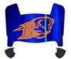 Bucknell Bison Mini Football Helmet Visor Shield w/ Clips - PICK VISOR & LOGO COLOR