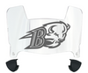 Bucknell Bison Mini Football Helmet Visor Shield w/ Clips - PICK VISOR & LOGO COLOR