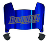 Bucknell Bison Mini Football Helmet Visor Shield w/ Clips - PICK VISOR & LOGO COLOR