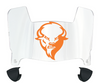Bucknell Bison Mini Football Helmet Visor Shield w/ Clips - PICK VISOR & LOGO COLOR