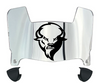Bucknell Bison Mini Football Helmet Visor Shield w/ Clips - PICK VISOR & LOGO COLOR