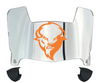 Bucknell Bison Mini Football Helmet Visor Shield w/ Clips - PICK VISOR & LOGO COLOR