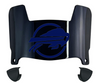 Bucknell Bison Mini Football Helmet Visor Shield w/ Clips - PICK VISOR & LOGO COLOR