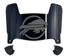 Bucknell Bison Mini Football Helmet Visor Shield w/ Clips - PICK VISOR & LOGO COLOR