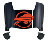Bucknell Bison Mini Football Helmet Visor Shield w/ Clips - PICK VISOR & LOGO COLOR