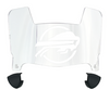 Bucknell Bison Mini Football Helmet Visor Shield w/ Clips - PICK VISOR & LOGO COLOR