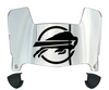 Bucknell Bison Mini Football Helmet Visor Shield w/ Clips - PICK VISOR & LOGO COLOR