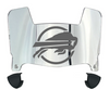 Bucknell Bison Mini Football Helmet Visor Shield w/ Clips - PICK VISOR & LOGO COLOR