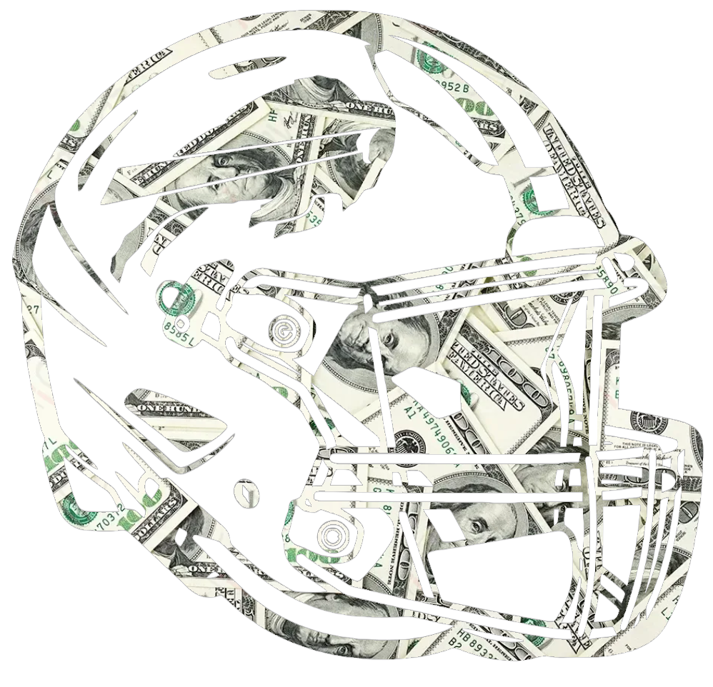 Buffalo Bills Football Helmet Money Print Premium DieCut Vinyl Decal PICK SIZE