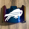 Buffalo Bills Full Size Football Helmet Visor Shield Blue Iridium Mirror w/ Clips - PICK LOGO COLOR