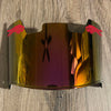Buffalo Bills Full Size Football Helmet Visor Shield Red Iridium Mirror w/ Clips - PICK LOGO COLOR