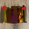 Buffalo Bills Full Size Football Helmet Visor Shield Red Iridium Mirror w/ Clips - PICK LOGO COLOR