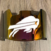 Buffalo Bills Full Size Football Helmet Visor Shield Red Iridium Mirror w/ Clips - PICK LOGO COLOR