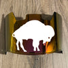 Buffalo Bills Full Size Football Helmet Visor Shield Red Iridium Mirror w/ Clips - PICK LOGO COLOR