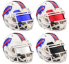Buffalo Bills Riddell Speed Mini Football Helmet - Build Your Own w/ Custom Color Mini Visor Shield & Color Clips
