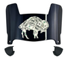 Buffalo Bills Limited Edition Mini Football Helmet Visor Shield w/ Clips - PICK VISOR & LOGO COLOR
