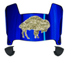 Buffalo Bills Limited Edition Mini Football Helmet Visor Shield w/ Clips - PICK VISOR & LOGO COLOR