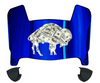 Buffalo Bills Limited Edition Mini Football Helmet Visor Shield w/ Clips - PICK VISOR & LOGO COLOR