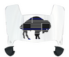 Buffalo Bills Limited Edition Mini Football Helmet Visor Shield w/ Clips - PICK VISOR & LOGO COLOR