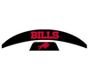Buffalo Bills MIDI Mid Size SpeedFlex Football Helmet Front & Back Bumper Decal Set - Pick Color