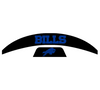 Buffalo Bills MIDI Mid Size SpeedFlex Football Helmet Front & Back Bumper Decal Set - Pick Color