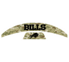Buffalo Bills MIDI Mid Size SpeedFlex Football Helmet Front & Back Bumper Decal Set - Pick Color