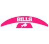 Buffalo Bills MIDI Mid Size SpeedFlex Football Helmet Front & Back Bumper Decal Set - Pick Color