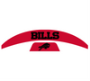 Buffalo Bills MIDI Mid Size SpeedFlex Football Helmet Front & Back Bumper Decal Set - Pick Color