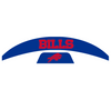 Buffalo Bills MIDI Mid Size SpeedFlex Football Helmet Front & Back Bumper Decal Set - Pick Color