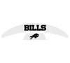 Buffalo Bills MIDI Mid Size SpeedFlex Football Helmet Front & Back Bumper Decal Set - Pick Color