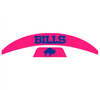 Buffalo Bills Retro Throwback MIDI Mid Size SpeedFlex Football Helmet Front & Back Bumper Decal Set - Pick Color