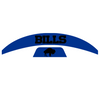 Buffalo Bills Retro Throwback MIDI Mid Size SpeedFlex Football Helmet Front & Back Bumper Decal Set - Pick Color