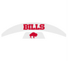 Buffalo Bills Retro Throwback MIDI Mid Size SpeedFlex Football Helmet Front & Back Bumper Decal Set - Pick Color