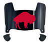 Buffalo Bills Retro Throwback Mini Football Helmet Visor Shield w/ Clips - PICK VISOR & LOGO COLOR