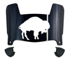 Buffalo Bills Retro Throwback Mini Football Helmet Visor Shield w/ Clips - PICK VISOR & LOGO COLOR