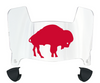 Buffalo Bills Retro Throwback Mini Football Helmet Visor Shield w/ Clips - PICK VISOR & LOGO COLOR