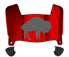 Buffalo Bills Retro Throwback Mini Football Helmet Visor Shield w/ Clips - PICK VISOR & LOGO COLOR