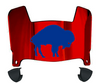 Buffalo Bills Retro Throwback Mini Football Helmet Visor Shield w/ Clips - PICK VISOR & LOGO COLOR